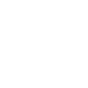 white icon of a sleeping dog