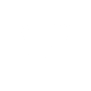 white icon of a pet post-surgery cone